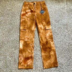 Zaful Burnt Orange Straight Pants
